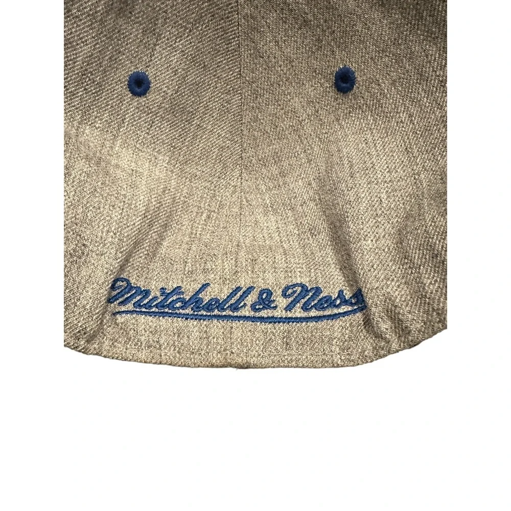 Brooklyn New York Nets NBA Mitchell & Ness‎ Blue/Grey Size 7 1/8 Brand New